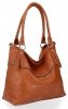 Uniwersalna Torebka Damska Shopper Bag firmy Herisson 1302B366 Ruda